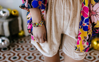 Olivia 3 Strand Stretch Bracelet