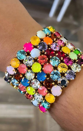 Olivia 5 strand Stretch Bracelet