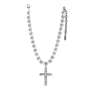 Collier Donatella en argent antique