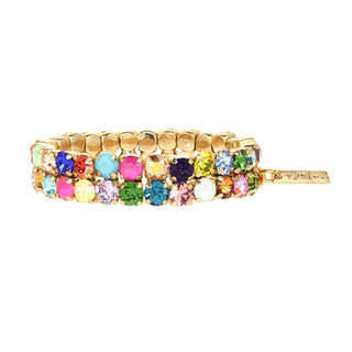 Mini bracelet extensible Olivia à 2 rangs