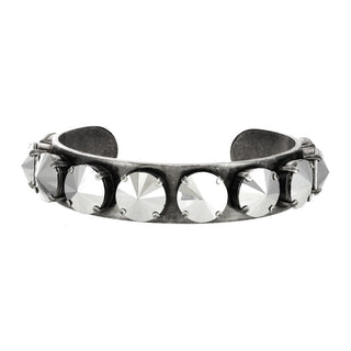 Keira Cuff in Antique Silver