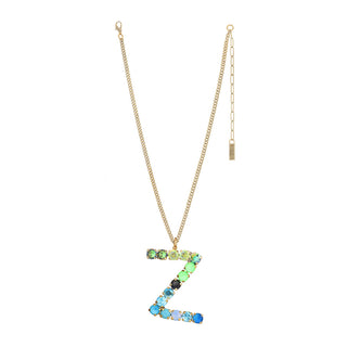 Monogram Necklace in Colors