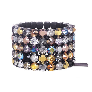 Olivia 5 strand Stretch Bracelet in Metallics