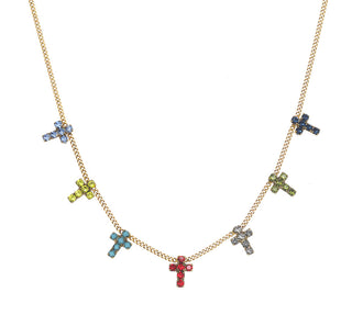 Multi Cross Necklace