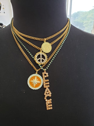 Peace Out Necklace