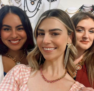 Oakland Necklace in Gold IN ALL THE COLORS
