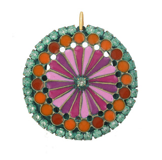 Kaleidoscope Mint Slide it Charm