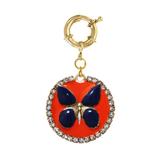 Charm Papillon Rouge