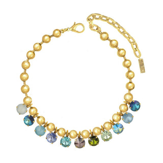 Anya Necklace in Light Blue