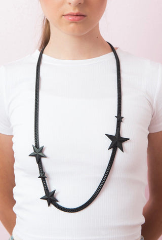 Oklahoma City Stars Necklace - Black