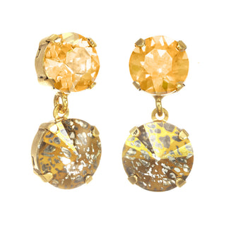 Boucles d'oreilles Felicia en Métallisé