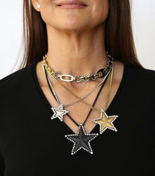 Rhinestone Cowboy Multi Necklace