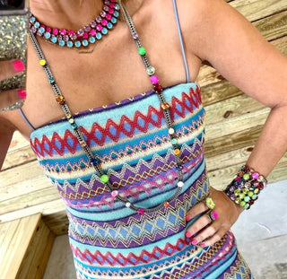 Oakland Necklace in Gold IN ALL THE COLORS