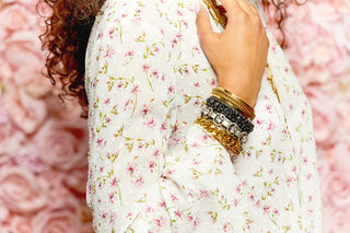 Metallic Mix Bracelet Stack