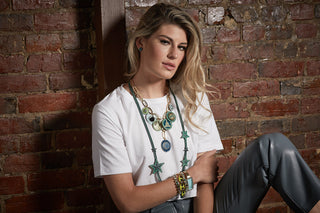 Kelly Cuff Mixed Greens Cuff