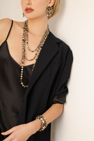 Keira Cuff in Mixed Metal