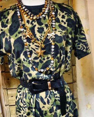 The Sofia Necklace - Gold/Chrome