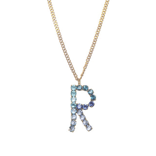 Monogram Necklace in Colors
