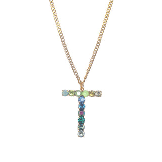 Monogram Necklace in Colors