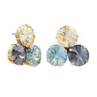 Reya Earrings in Champagne