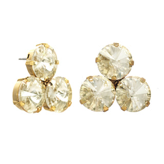 Reya Earrings in Champagne