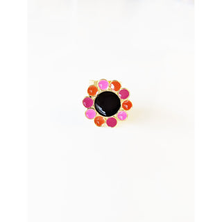 Twiggy Enamel Ring Multi