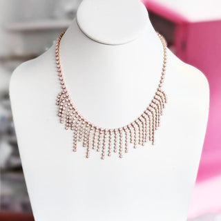 Pink Patina Necklace