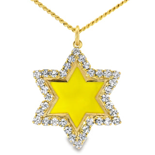 Neon Star of David