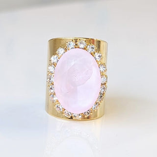 Sydney Ring in Petal Pink