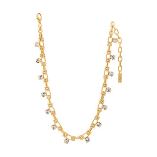 Priscilla Necklace in Antique Gold