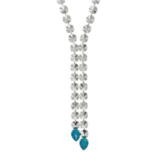 Split Necklace in Silver