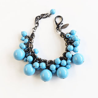 Beaded Bauble Crystal Bracelet