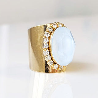 Sydney Ring in Electric White