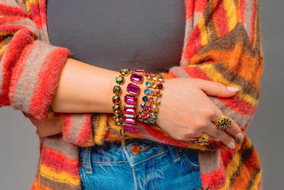 Mini Rainbow Bracelet in Bohemian Wonderland