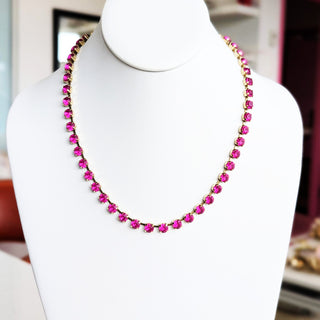 Sarina Necklace in Special Pink