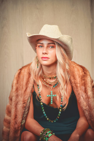 Felicity Necklace in Chrysolite