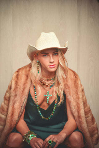 Felicity Necklace in Chrysolite