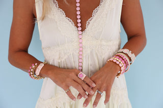 L.A. Necklace in Ultra White Opal