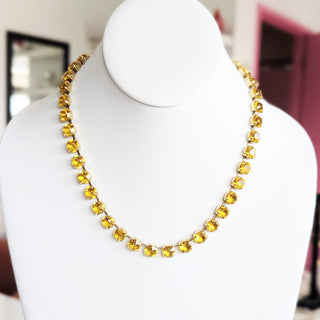 Oakland Necklace in Gold / Sunflower