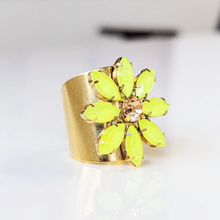 Molly Ring in Yellow