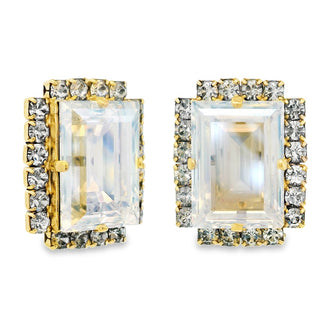 Asher Earrings in Clear