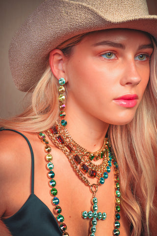 Felicity Necklace in Chrysolite