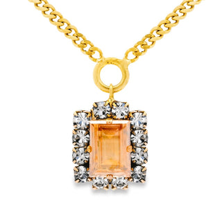 Darla Necklace in Caramel