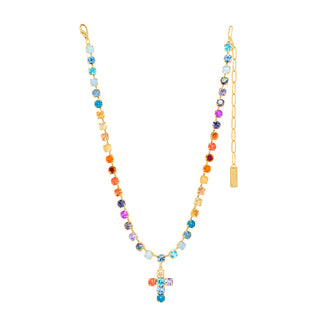 Baby Donatella Necklace in Sunset Fairy