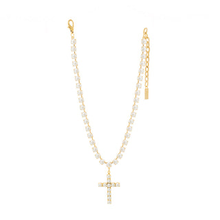 Mini Donatella Necklace in Pearls