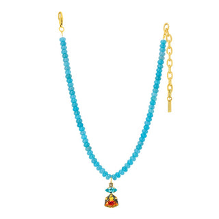 Collier Toshka en blanc