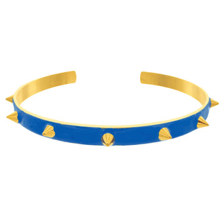 Ziva Collar in Jean Blue