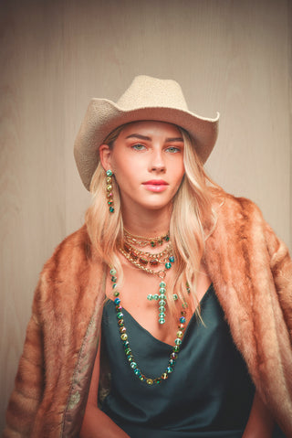 Felicity Necklace in Chrysolite