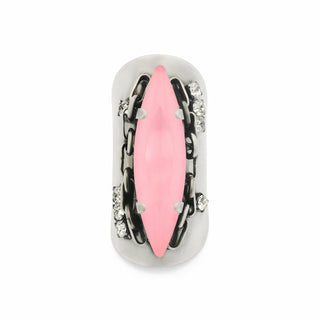 Navi Ring in Antique Silver / Fairy Dust