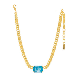 Darcy Necklace in Teal Ignite